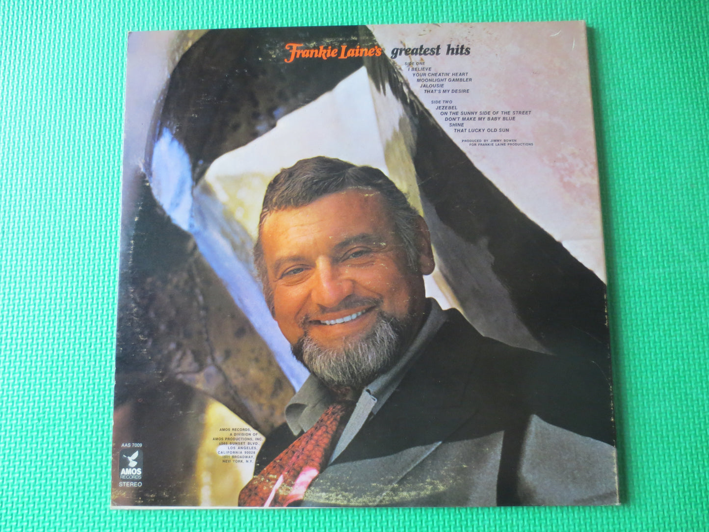 FRANKIE LAINE, GREATEST Hits, Frankie Laine Record, Vintage Vinyl, Frankie Laine lps, Vinyl Record, Vinyl Lps, 1970 Records