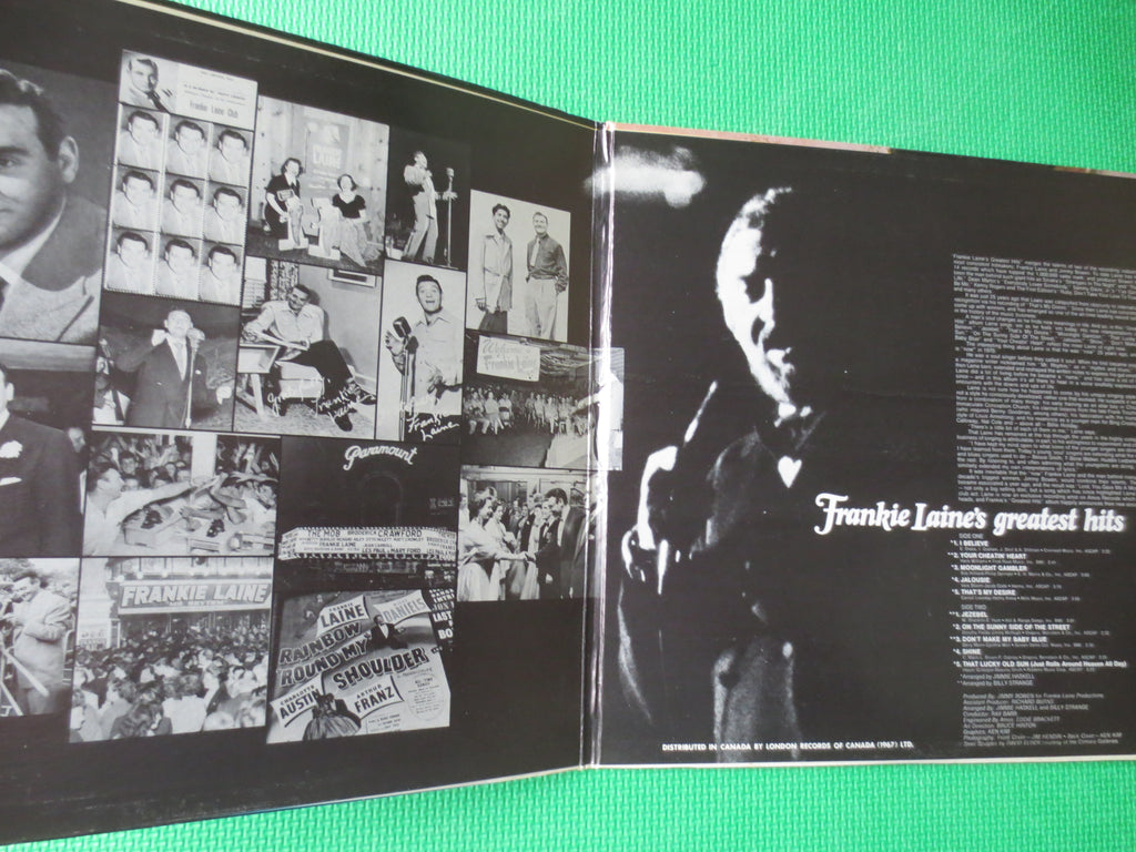 Frankie Laine – Greatest Hits (1970) Vinyl LP