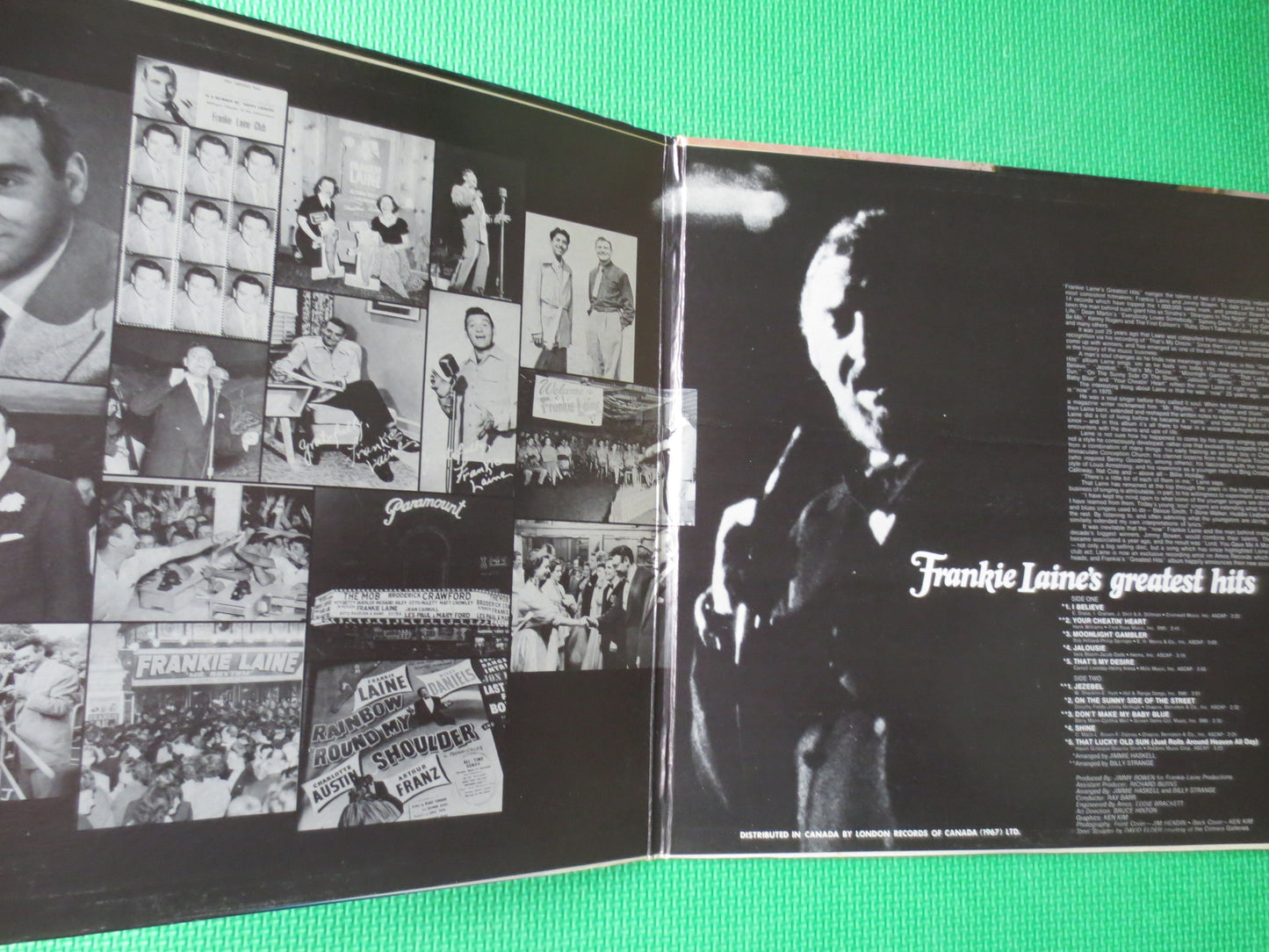 FRANKIE LAINE, GREATEST Hits, Frankie Laine Record, Vintage Vinyl, Frankie Laine lps, Vinyl Record, Vinyl Lps, 1970 Records