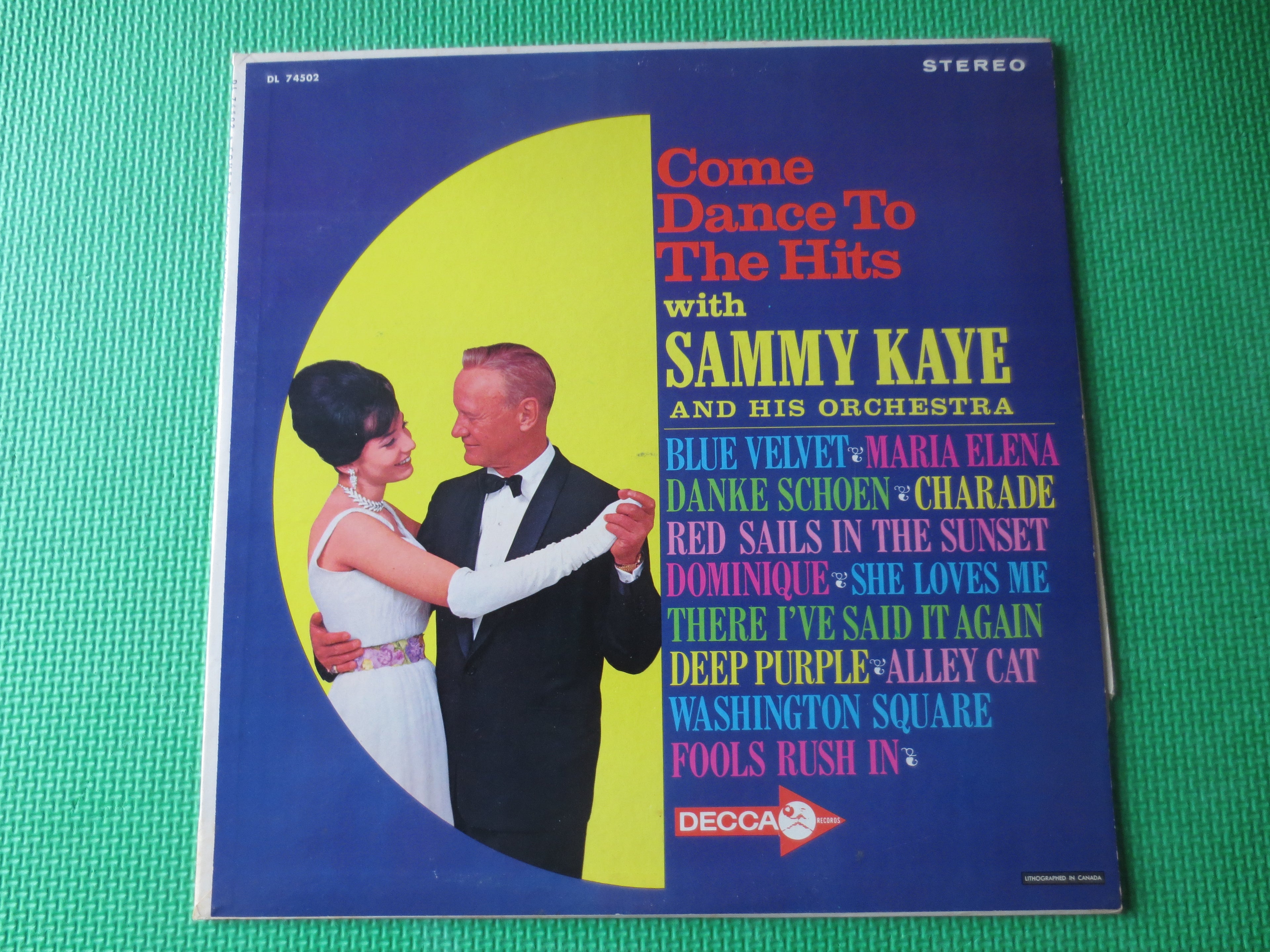 Sammy Kaye – Come Dance With the Hits (1964) Vinyl LP
