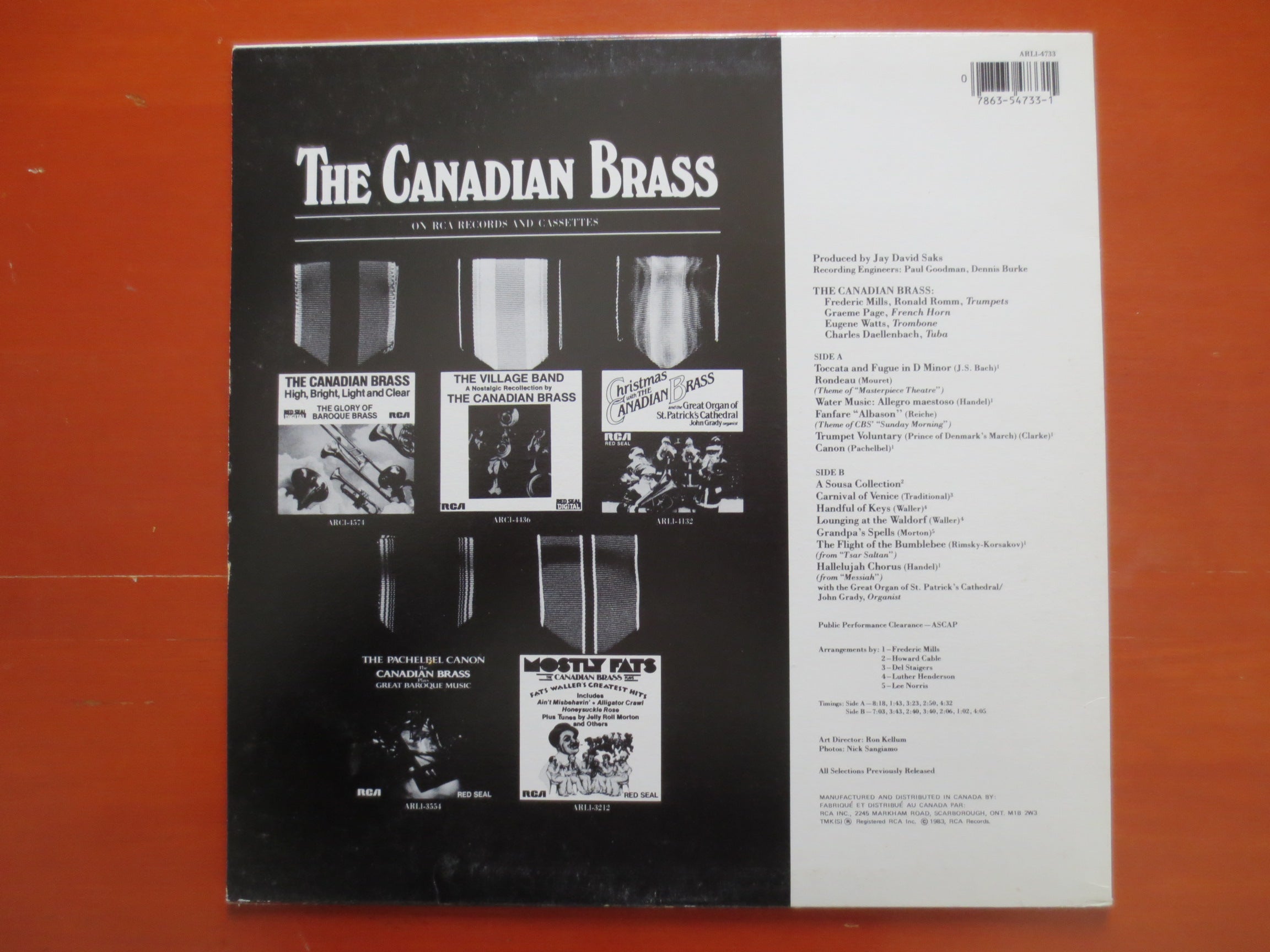 Canadian Brass – Greatest Hits (1983) Vinyl LP