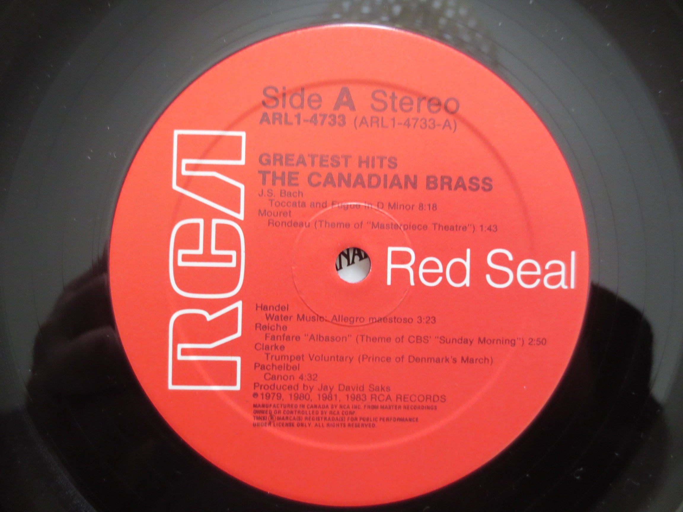 Canadian Brass – Greatest Hits (1983) Vinyl LP