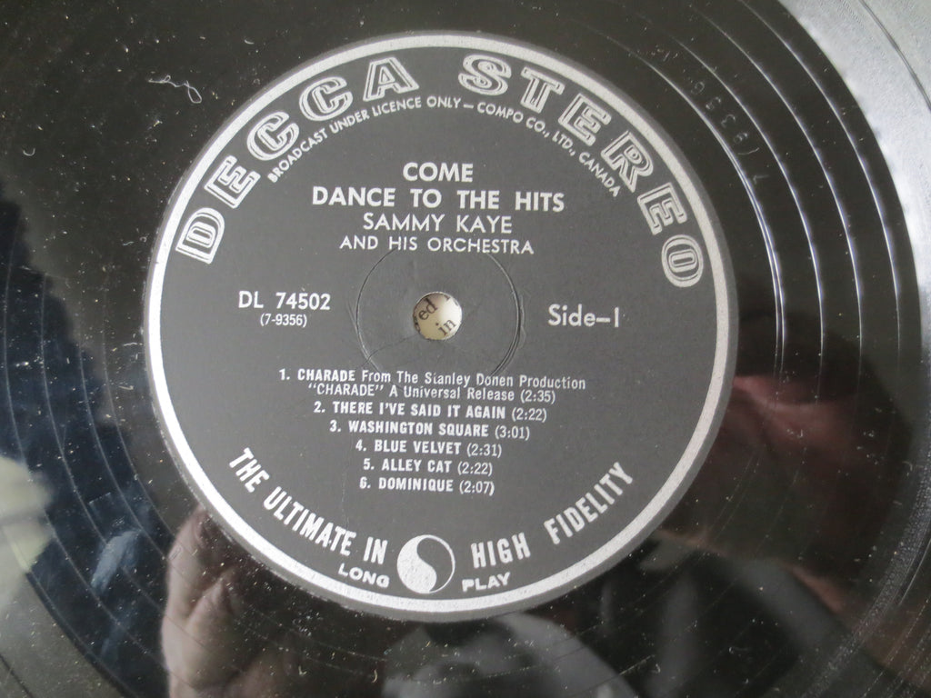 Sammy Kaye – Come Dance With the Hits (1964) Vinyl LP
