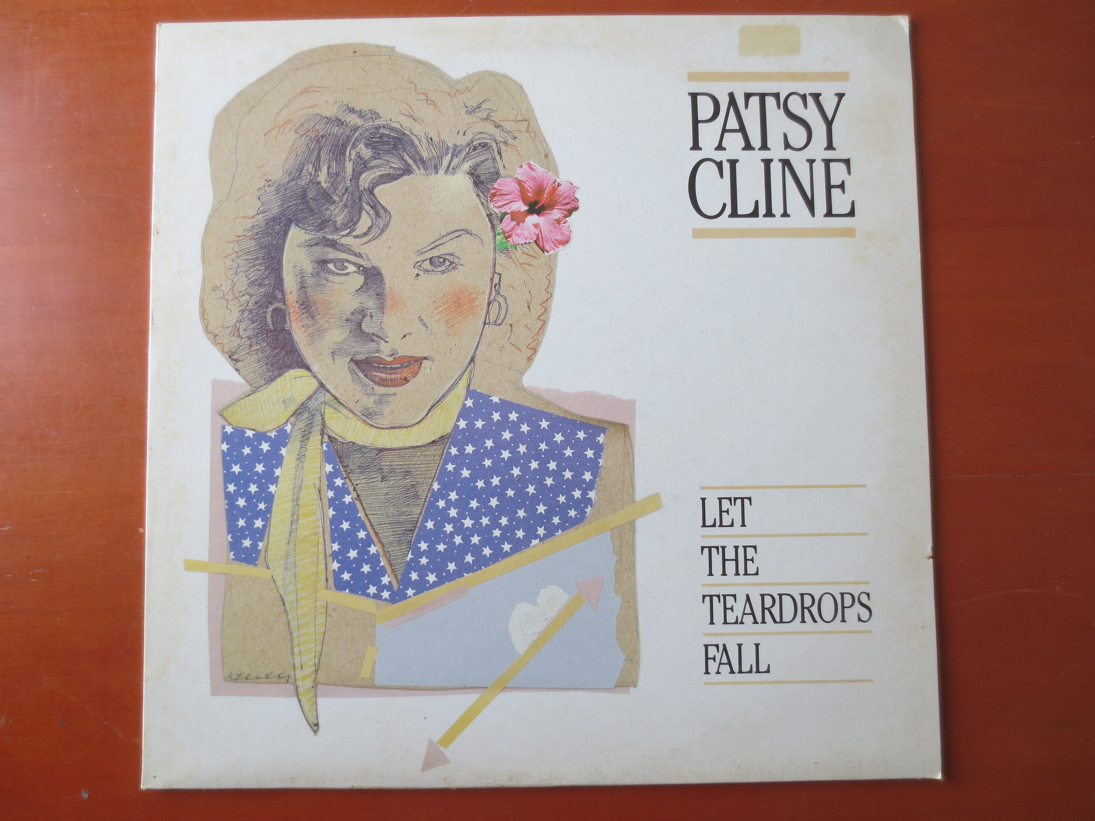Patsy Cline – Let the Teardrops Fall (1981) Vinyl LP