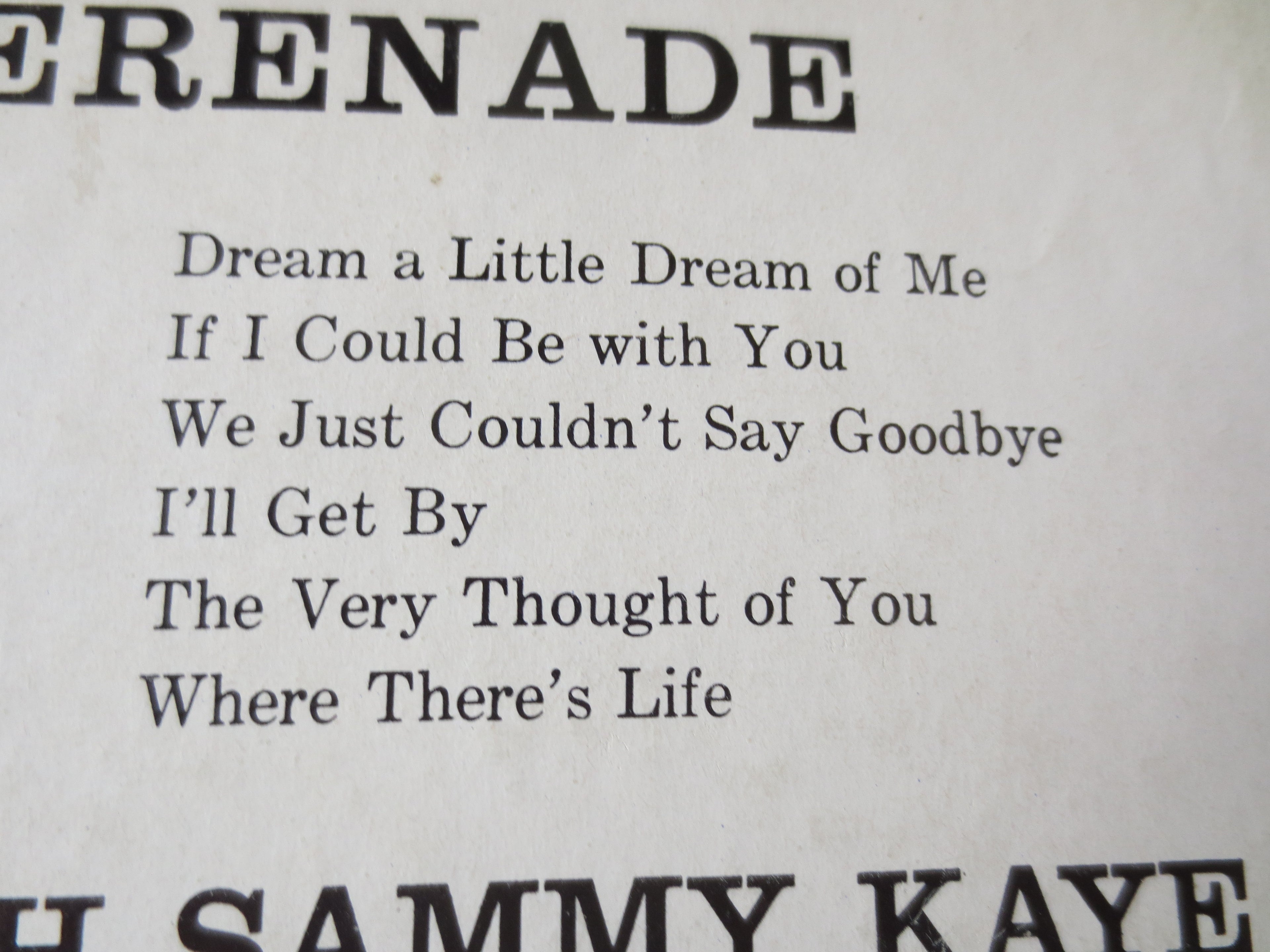 Sammy Kaye – Midnight Serenade (1958) Vinyl LP