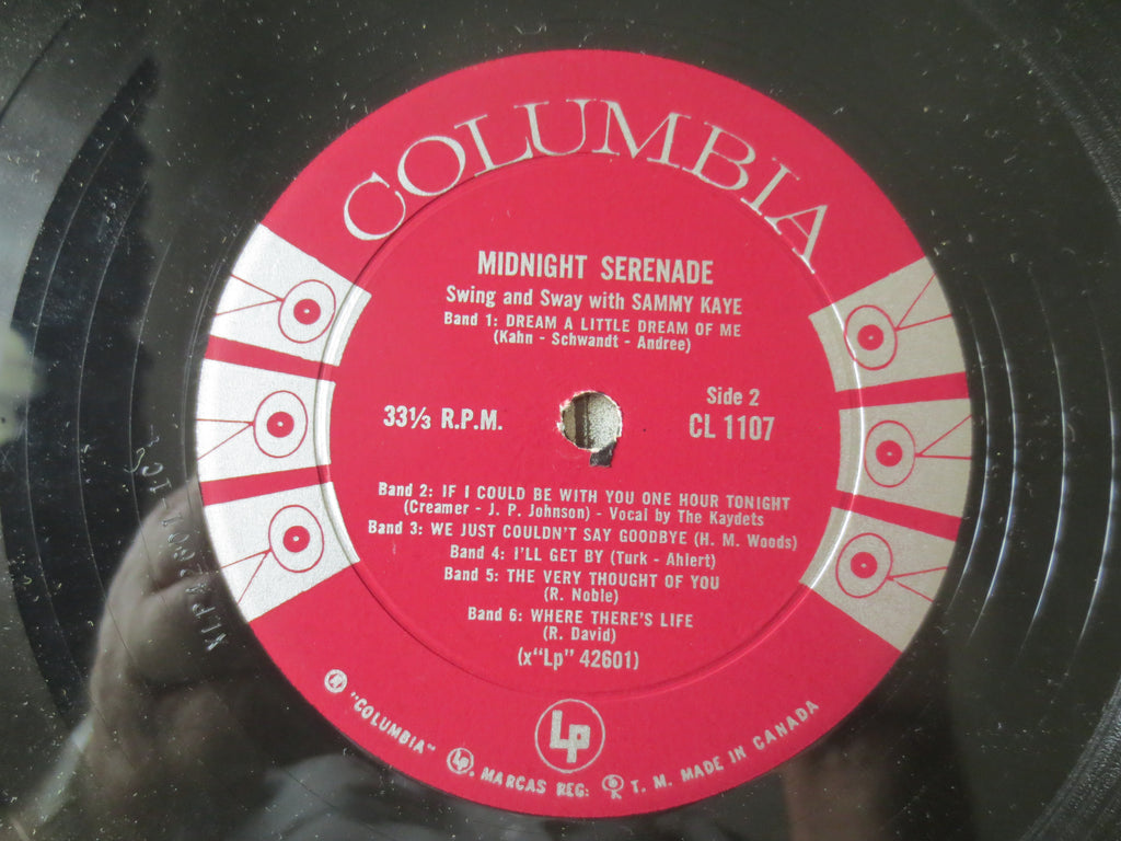 Sammy Kaye – Midnight Serenade (1958) Vinyl LP