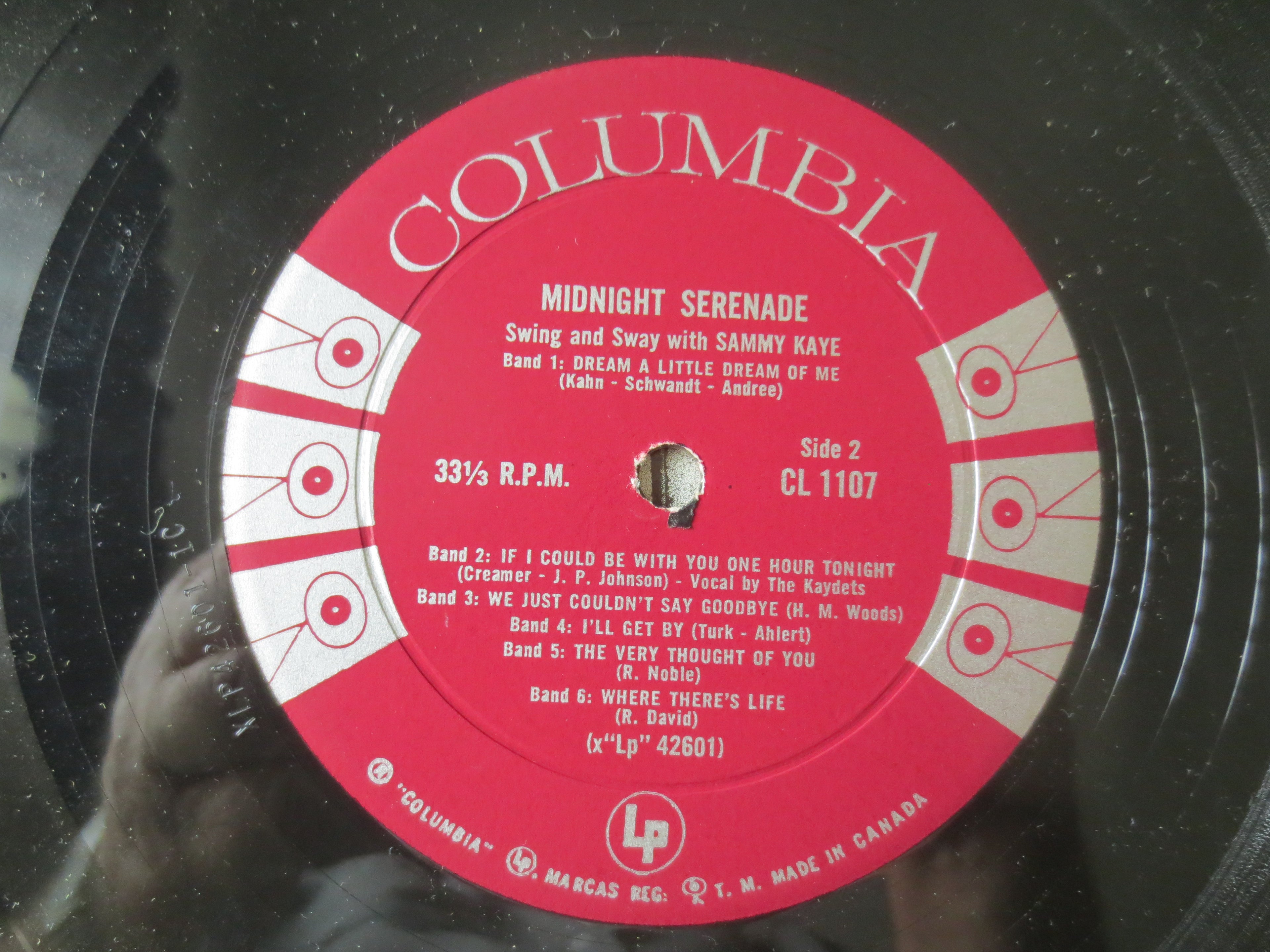 Sammy Kaye – Midnight Serenade (1958) Vinyl LP