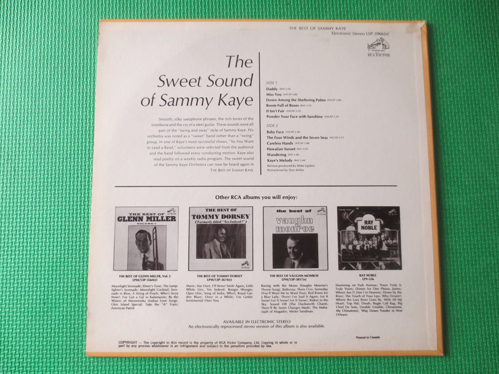 Sammy Kaye – The Best of Sammy Kaye (1968) Vinyl LP