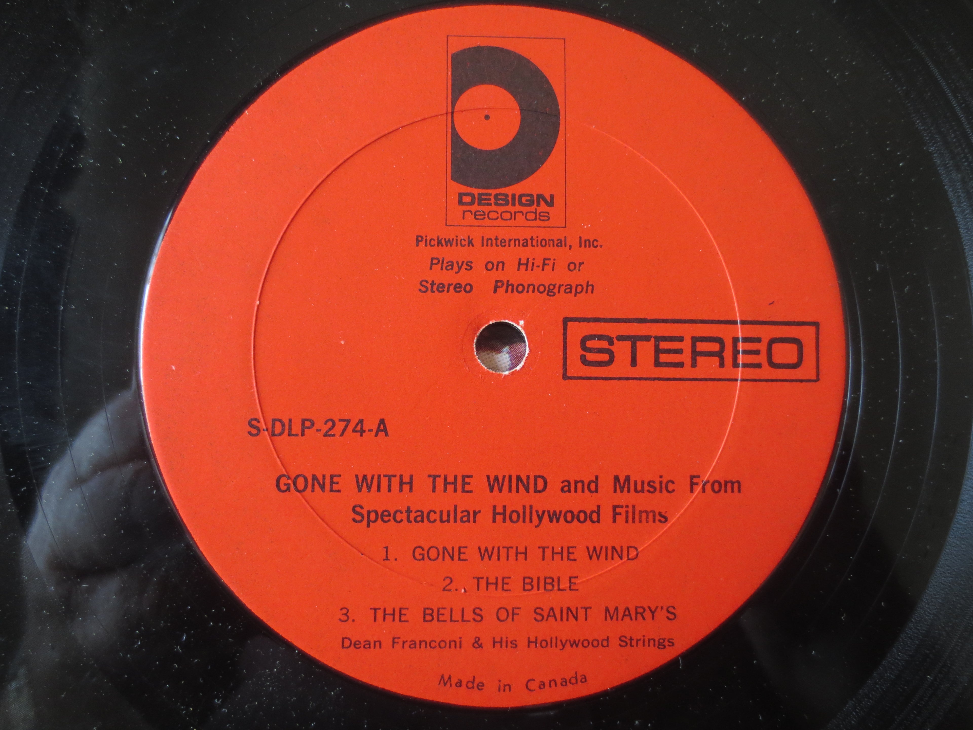 Gone with the Wind – Original Soundtrack (1967) Vinyl LP