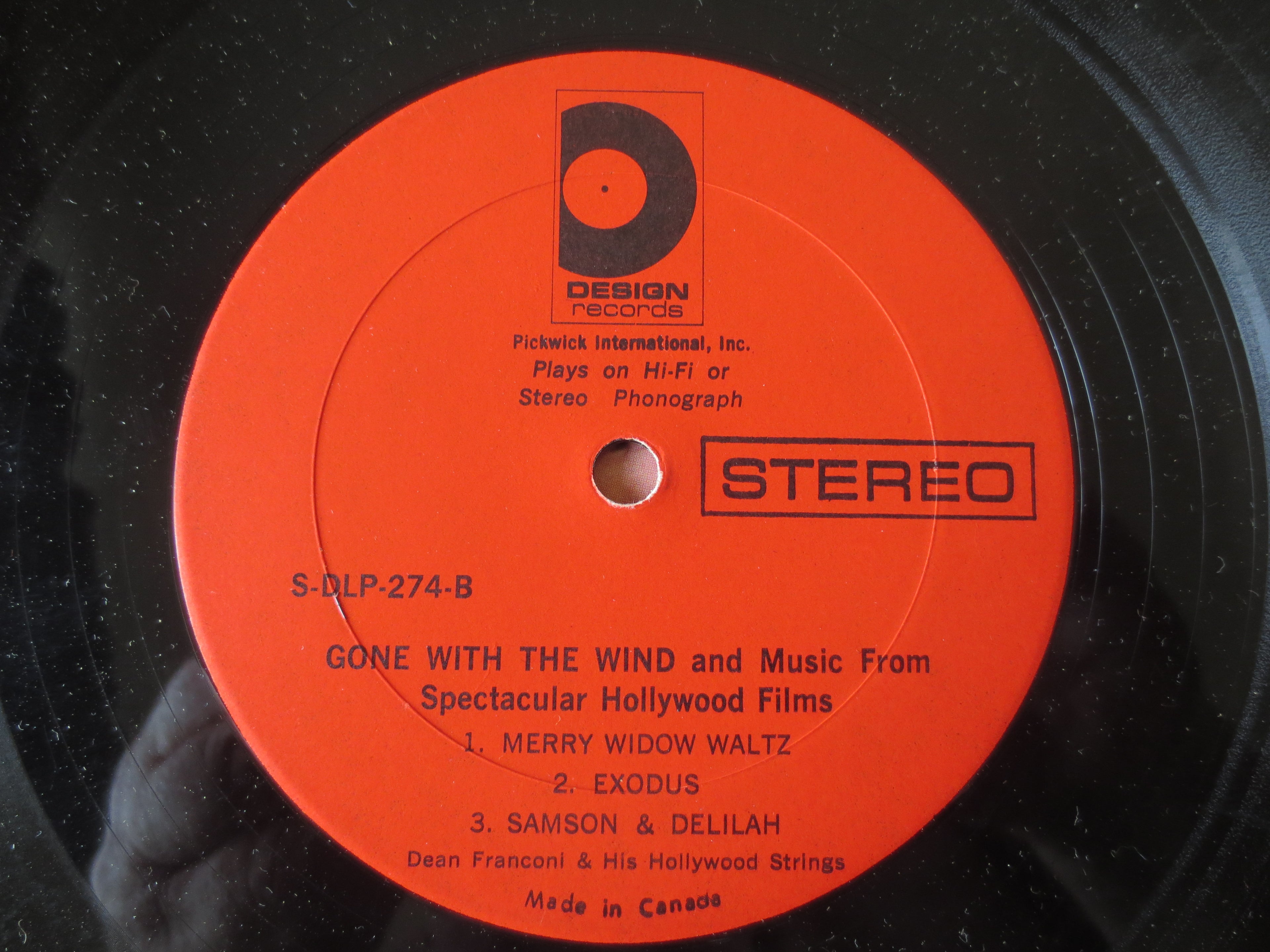 Gone with the Wind – Original Soundtrack (1967) Vinyl LP