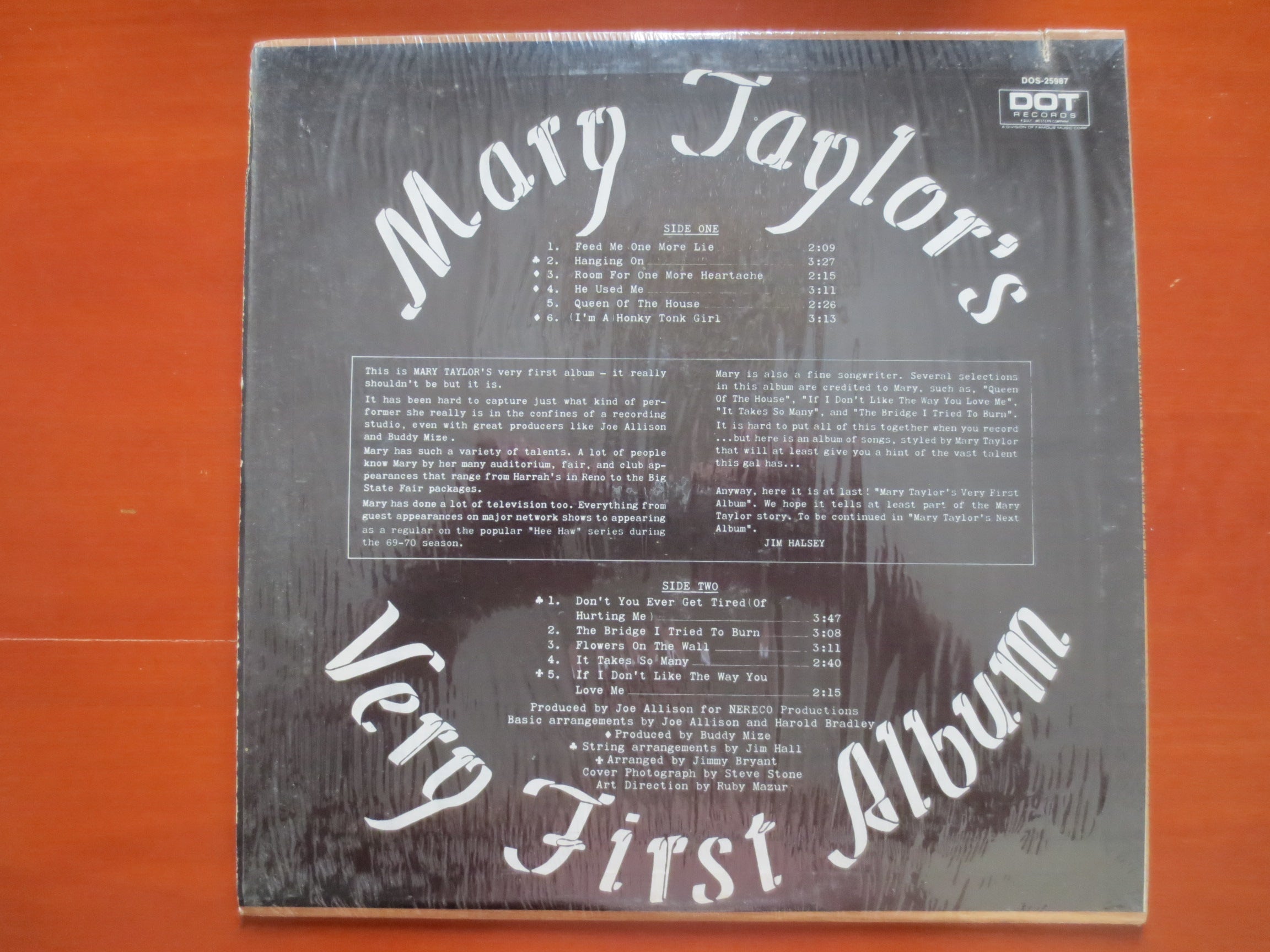 Mary Taylor – Mary Taylor's Very First Album (1971) Vinyl LP
