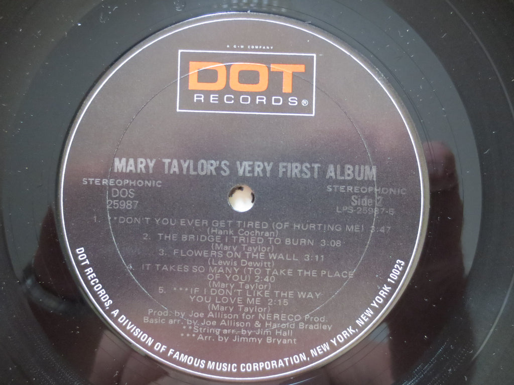 Mary Taylor – Mary Taylor's Very First Album (1971) Vinyl LP