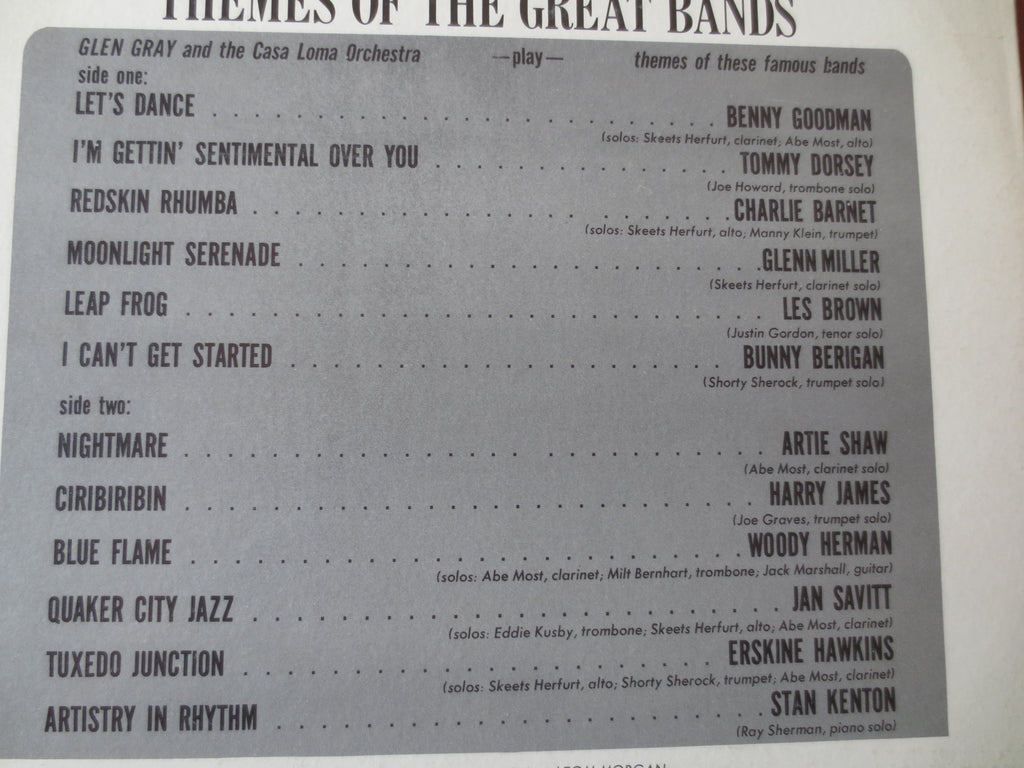 Glen Gray & the Casa Loma Orchestra (1963) Vinyl LP