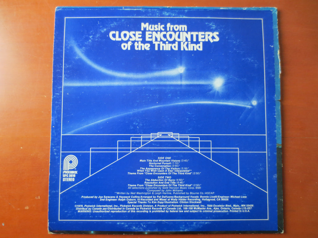 Close Encounters of the Third Kind – Movie Hits (1978) Vinyl LP