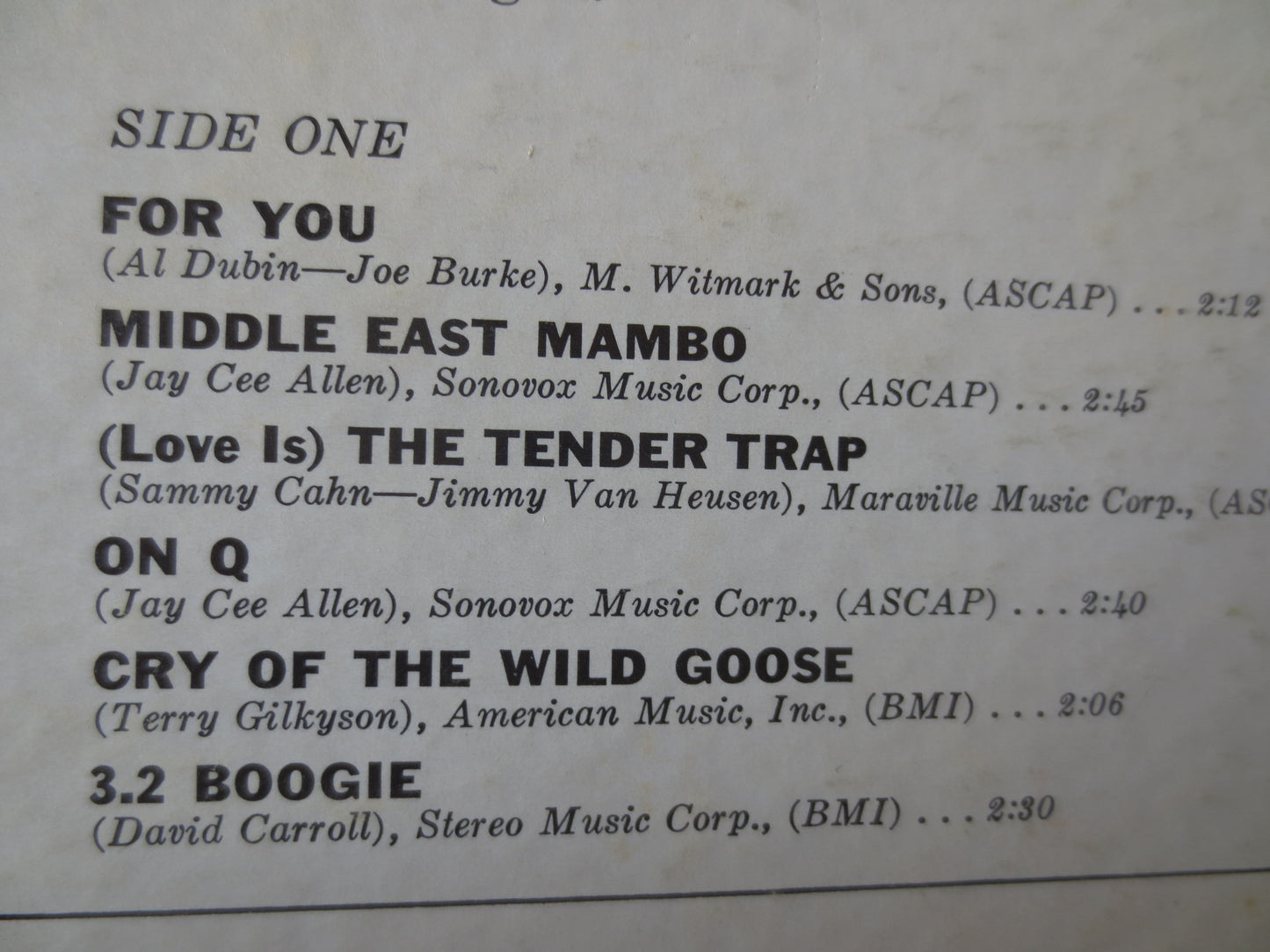 DAVID CARROLL, ORCHESTRA Records, David Carroll Albums, David Carroll Record, Vintage Vinyl, Vinyl Albums, Lp, 1964 Records