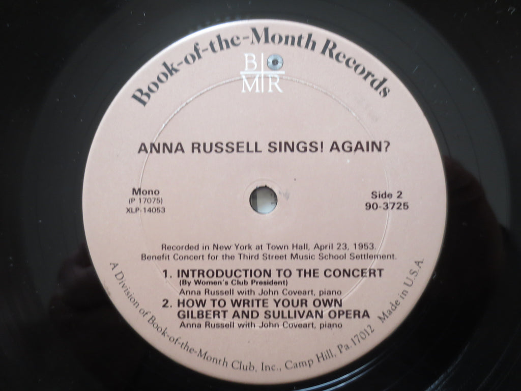 Anna Russell – Anna Russell Sings Again? (1953) Vinyl LP