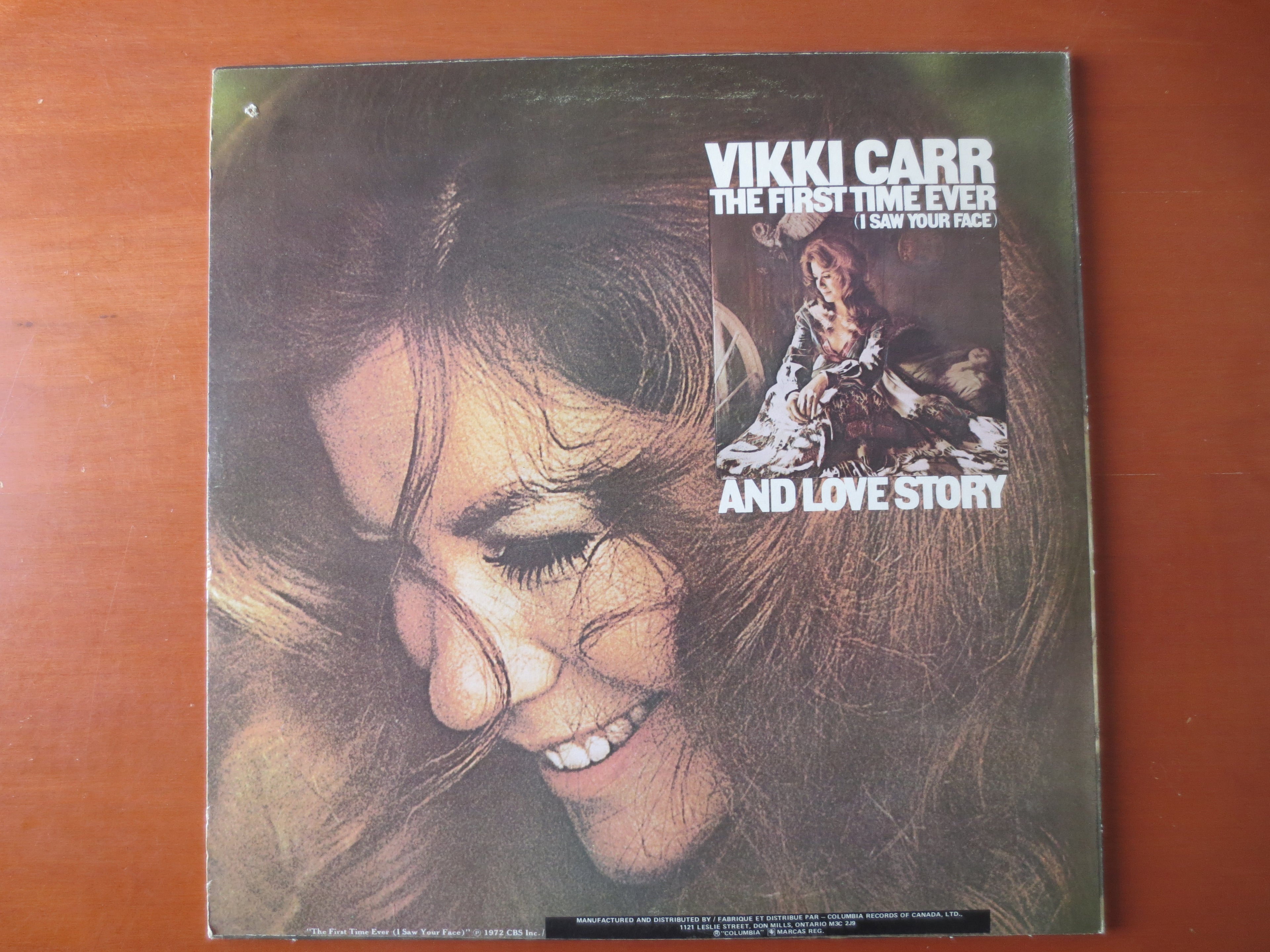 Vikki Carr – Love Story / The First Time Ever (1976) Vinyl 2xLP