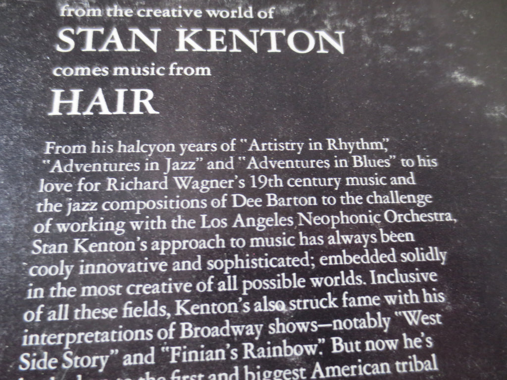 Stan Kenton & His Orchestra – Hair (1969) Vinyl LP