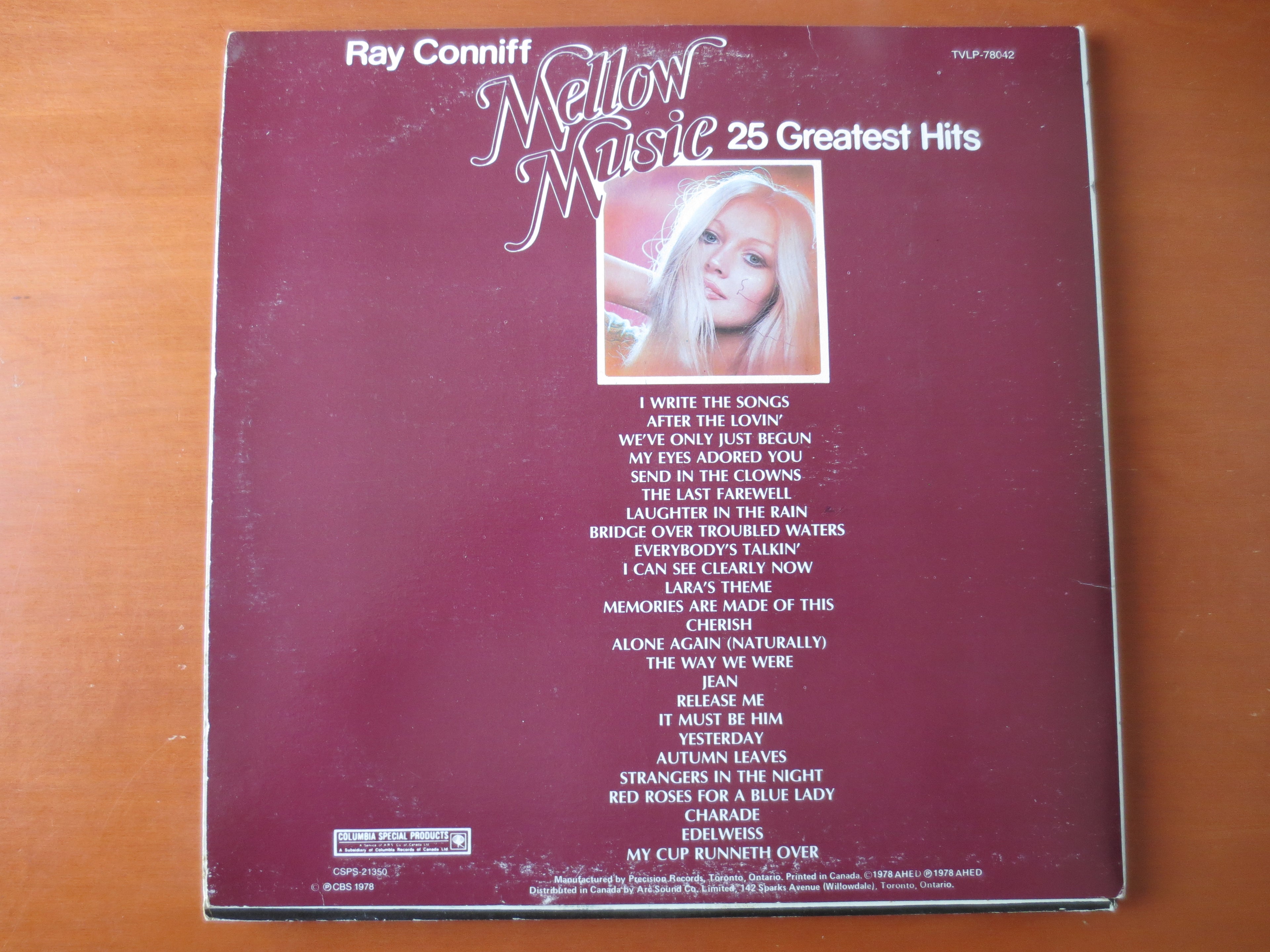 Ray Conniff – Mellow Music (1979) Vinyl 2xLP