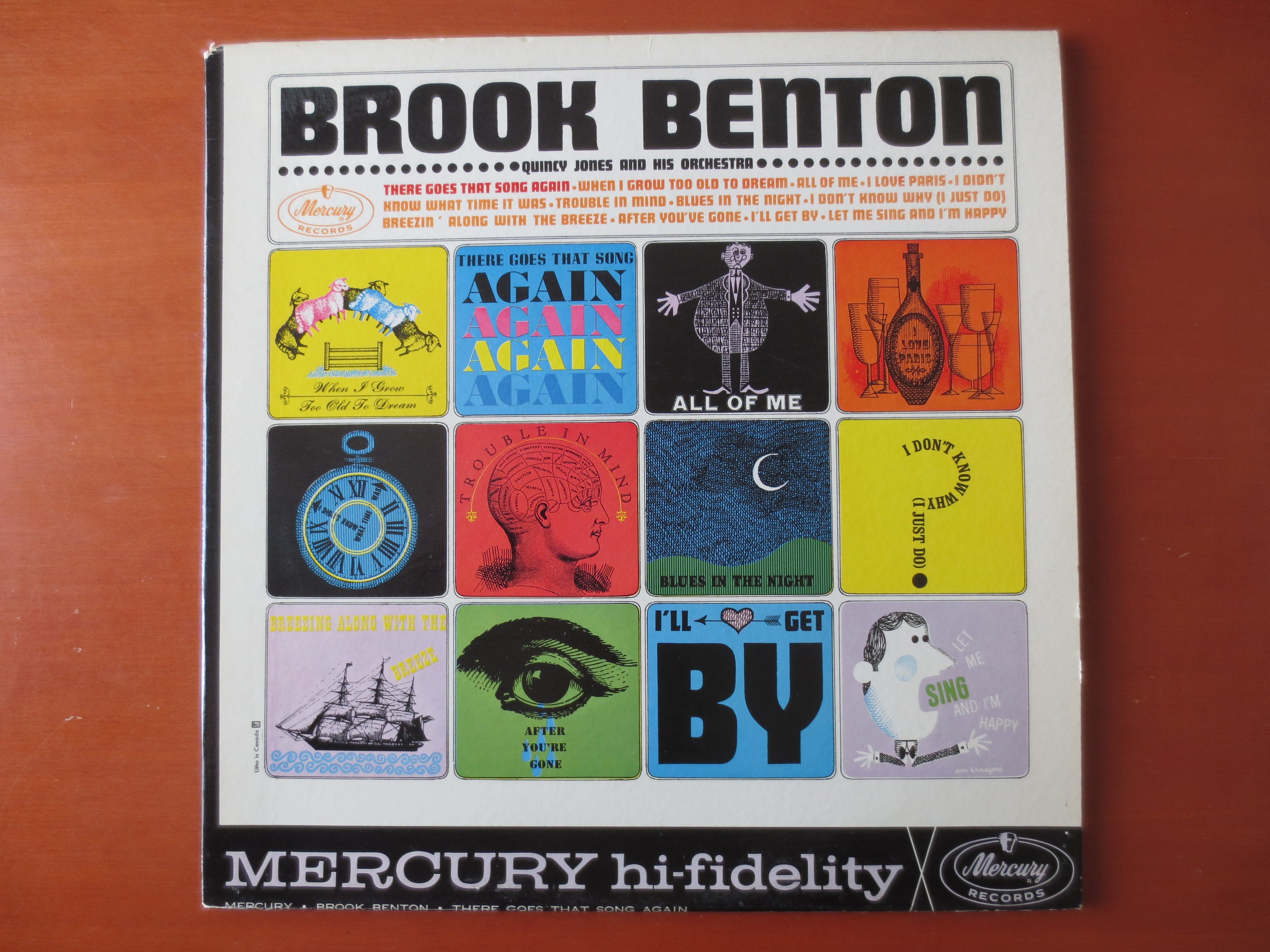 Brook Benton – There Goes That Song Again (1962) Vinyl LP