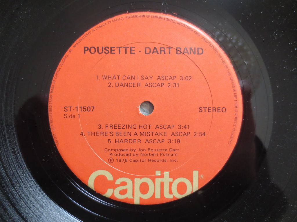 Pousette-Dart Band – Pousette-Dart Band (1976) Vinyl LP