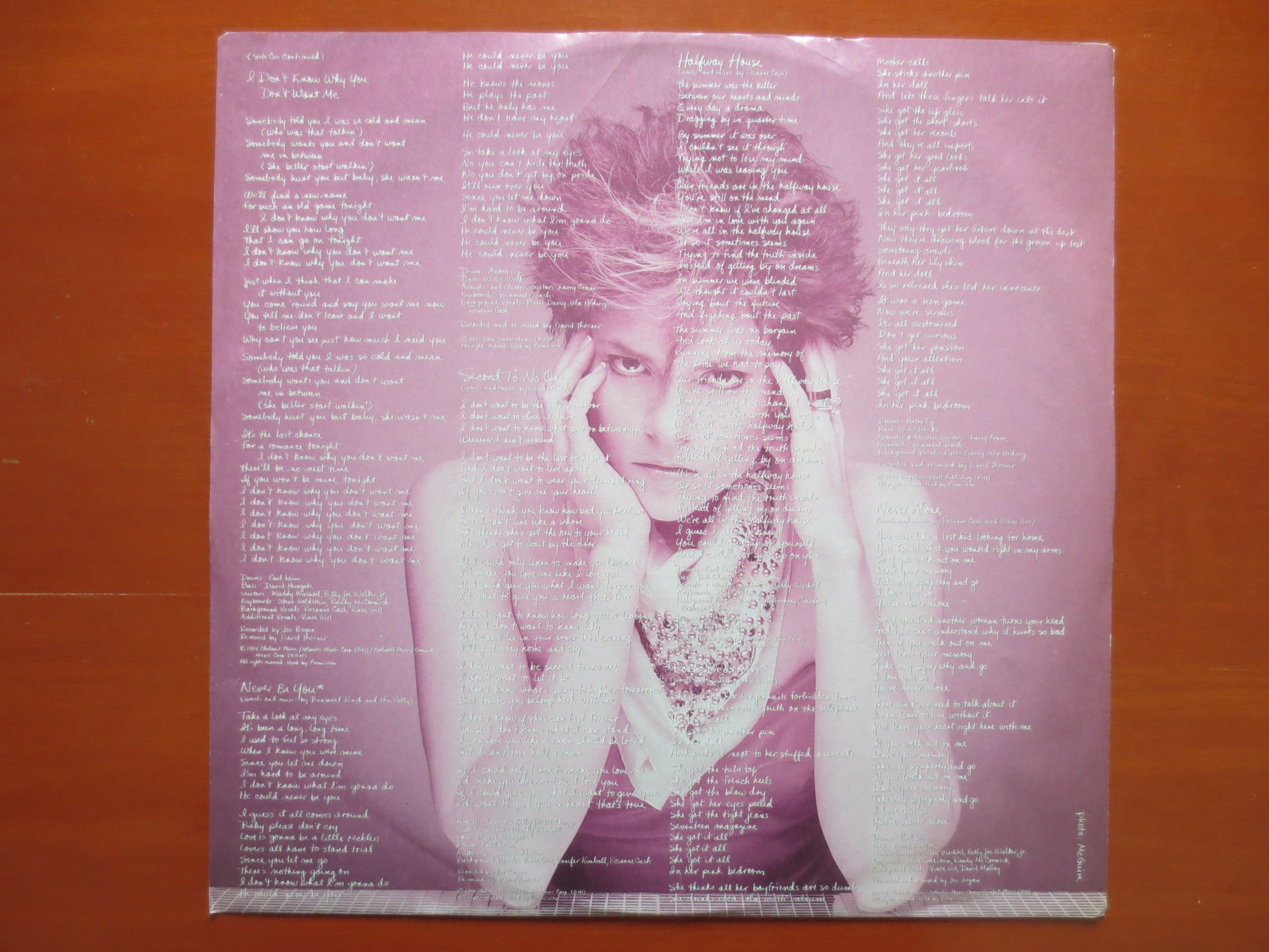 Rosanne Cash – Rosanne Cash (1985) Vinyl LP