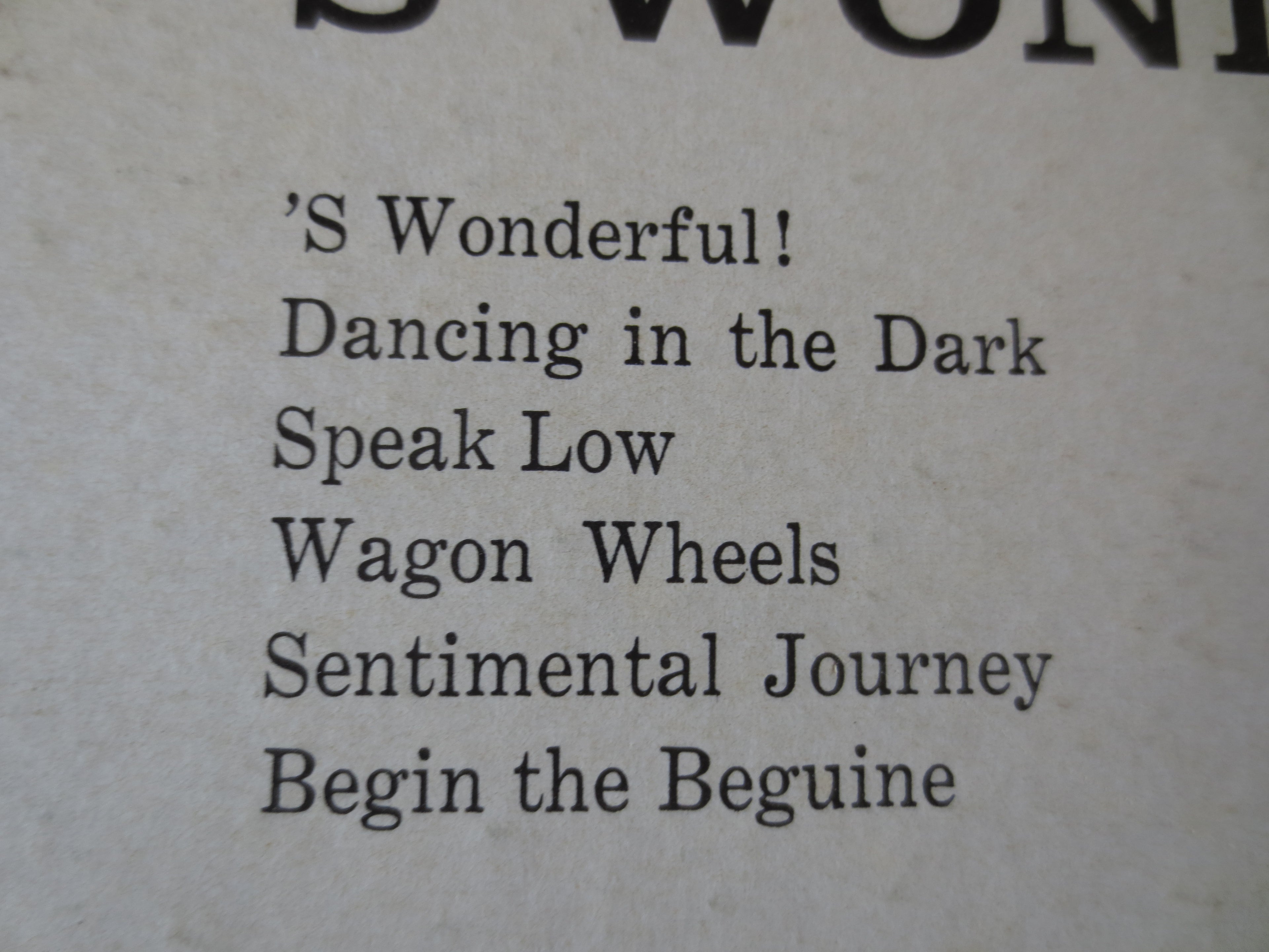 Ray Conniff – 'S Wonderful (1956) Vinyl LP
