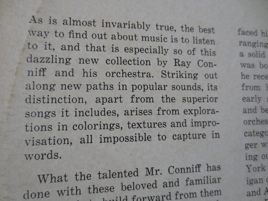 Ray Conniff – 'S Wonderful (1956) Vinyl LP