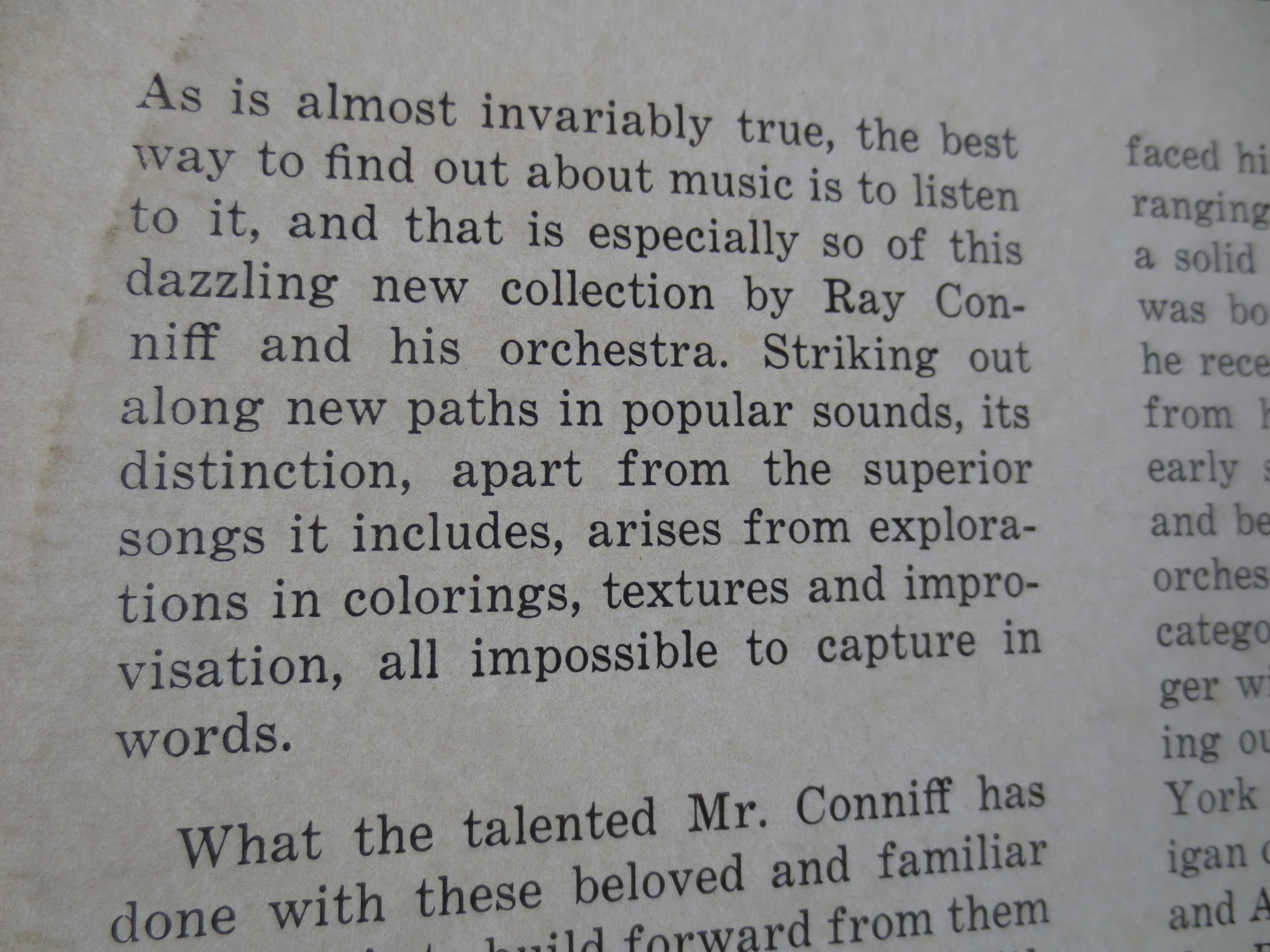 Ray Conniff – 'S Wonderful (1956) Vinyl LP