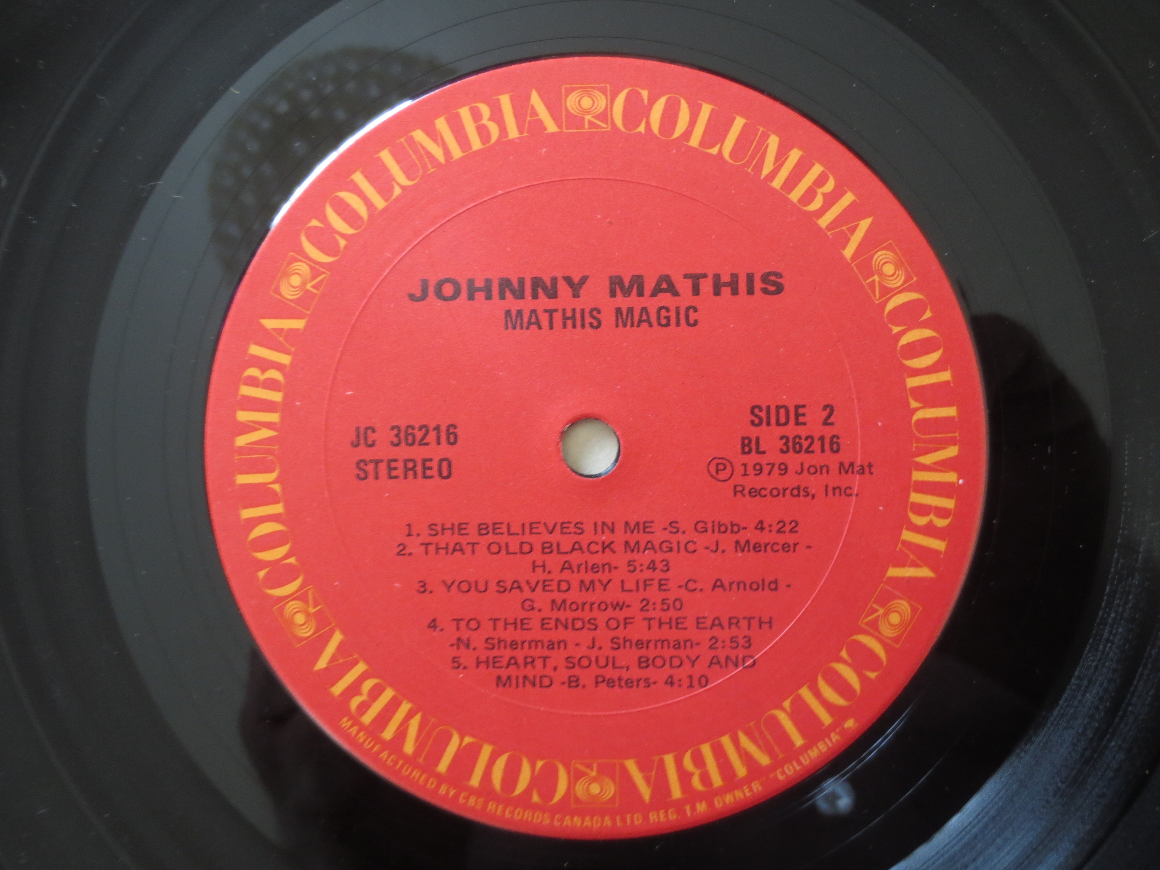 Johnny Mathis – Mathis Magic (1979) Vinyl LP
