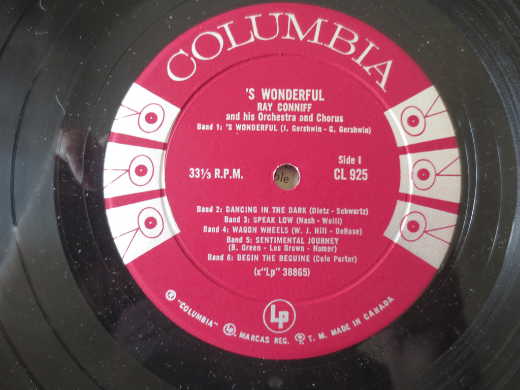 Ray Conniff – 'S Wonderful (1956) Vinyl LP