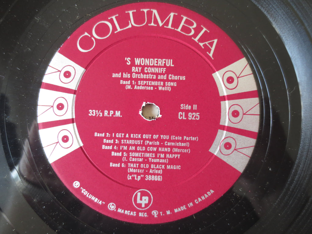 Ray Conniff – 'S Wonderful (1956) Vinyl LP