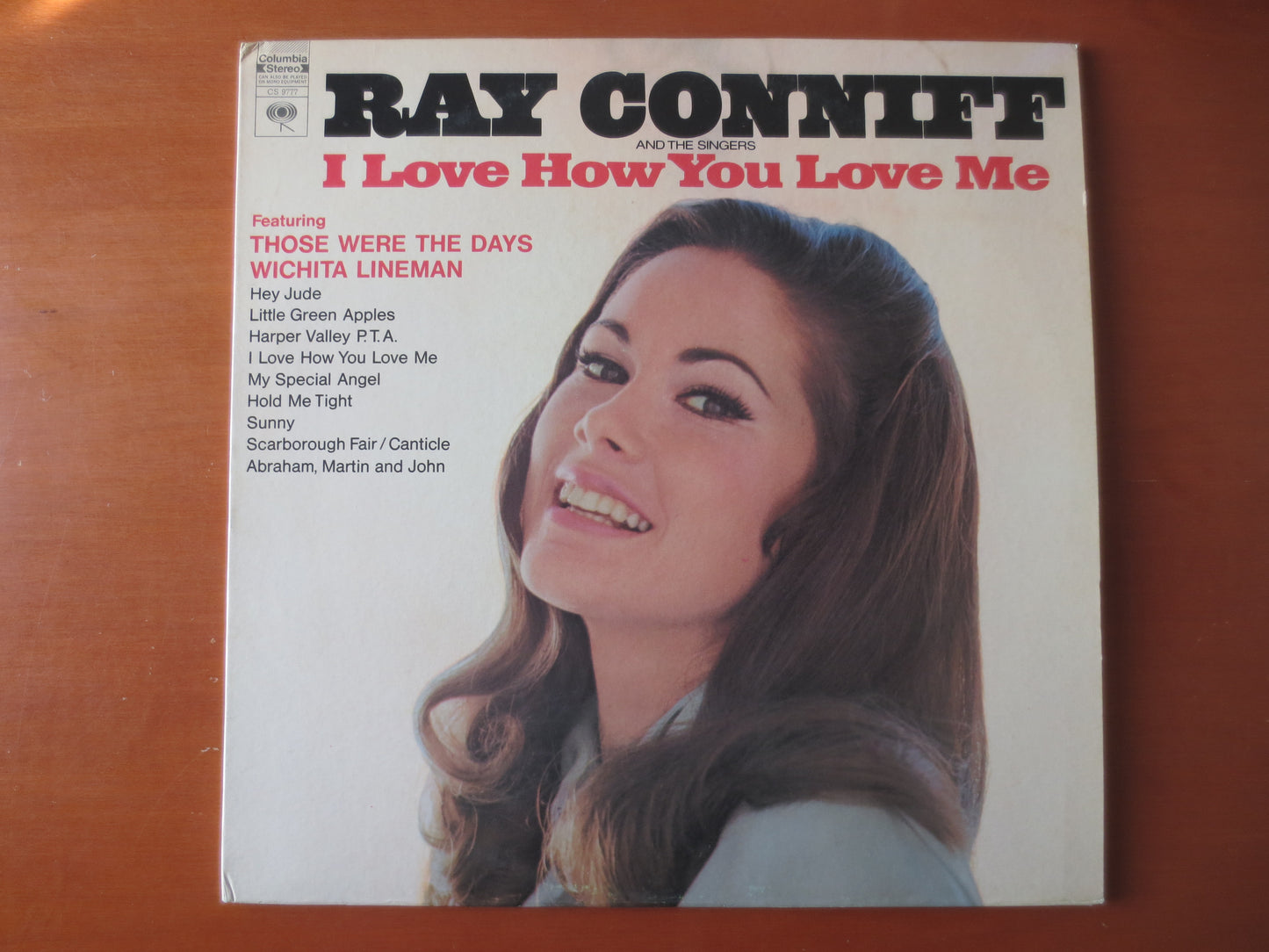 RAY CONNIFF, I LOVE How You Love Me, Ray Conniff Records, Ray Conniff Albums, Ray Conniff Singers, Vinyl Lps, 1968 Records