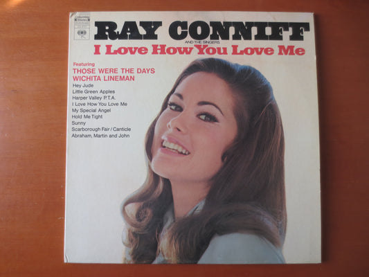 RAY CONNIFF, I LOVE How You Love Me, Ray Conniff Records, Ray Conniff Albums, Ray Conniff Singers, Vinyl Lps, 1968 Records