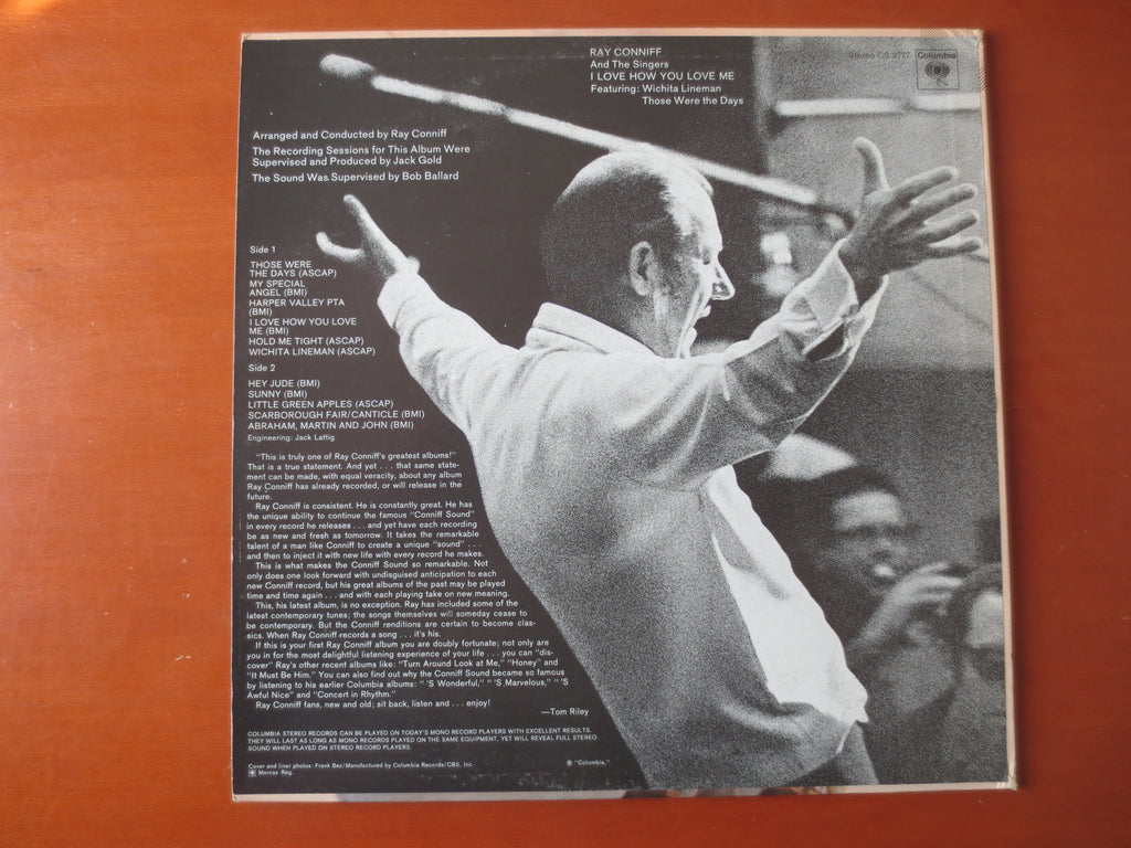 Ray Conniff – I Love How You Love Me (1968) Vinyl LP