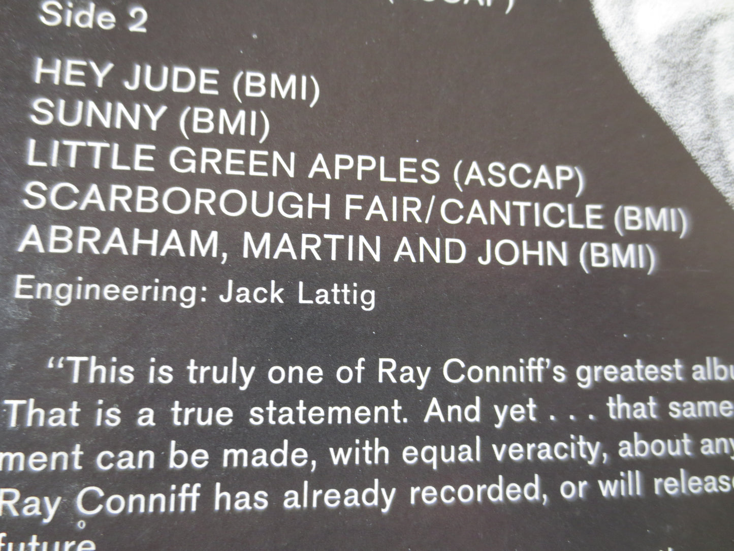RAY CONNIFF, I LOVE How You Love Me, Ray Conniff Records, Ray Conniff Albums, Ray Conniff Singers, Vinyl Lps, 1968 Records