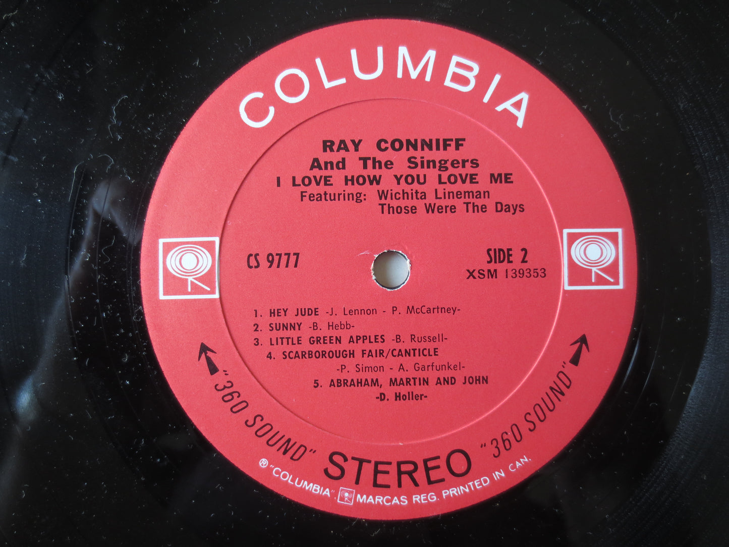 RAY CONNIFF, I LOVE How You Love Me, Ray Conniff Records, Ray Conniff Albums, Ray Conniff Singers, Vinyl Lps, 1968 Records