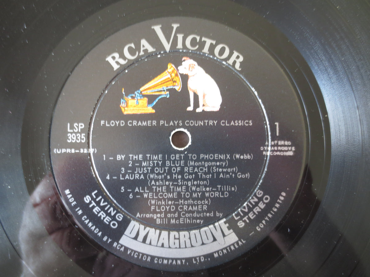Floyd Cramer – Country Classics (1968) Vinyl LP
