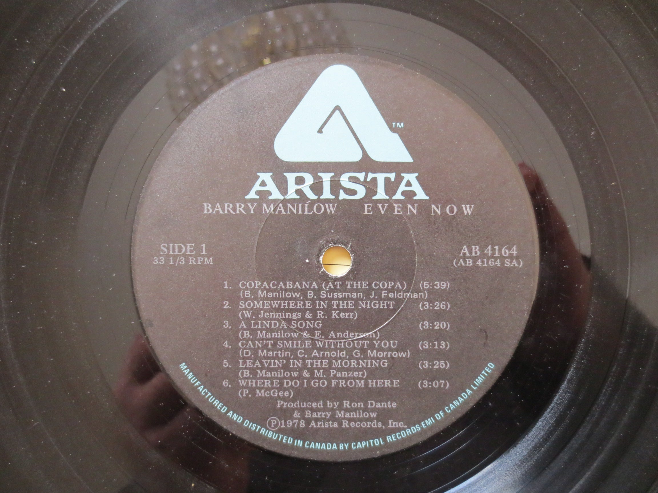 Barry Manilow – Even Now (1978) Vinyl LP