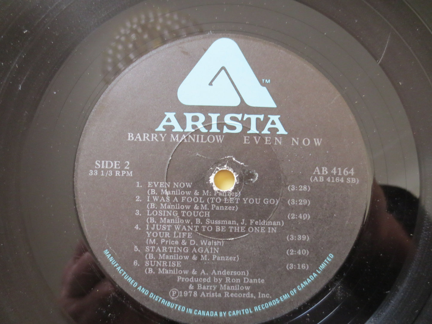 BARRY MANILOW Record, Even Now Album, Barry Manilow Album, Barry Manilow Vinyl, Barry Manilow Lp, Vintage Lp, 1978 Records