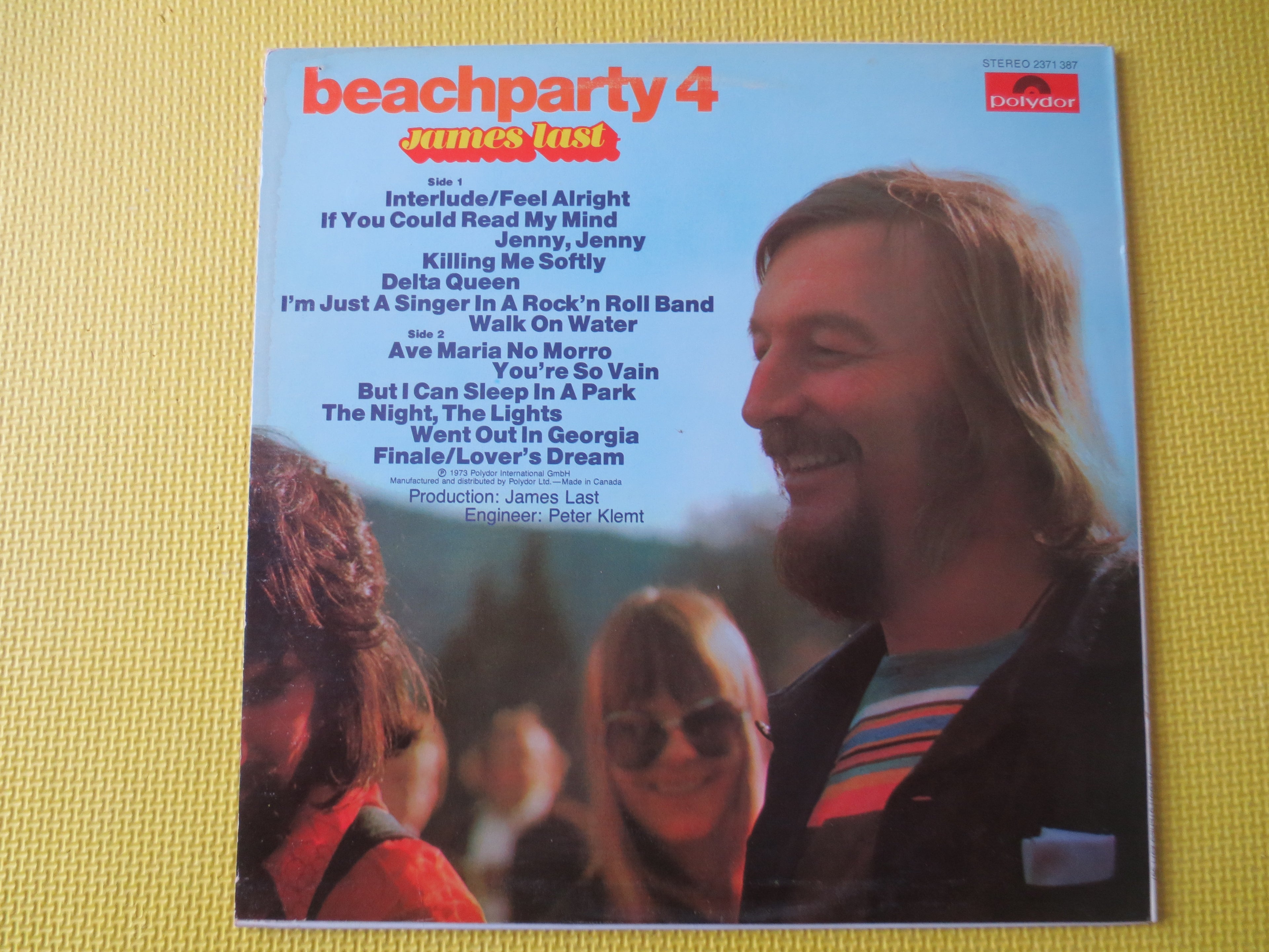 James Last – Beachparty 4 (1973) Vinyl LP