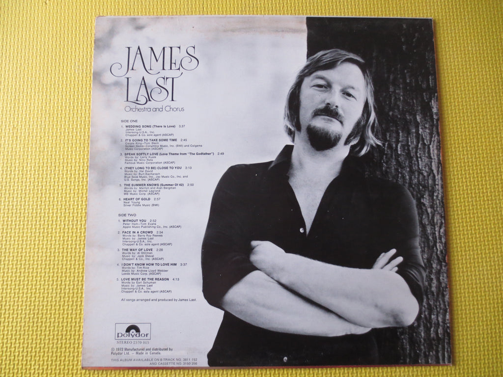 James Last – Love Must Be the Reason (1972) Vinyl LP