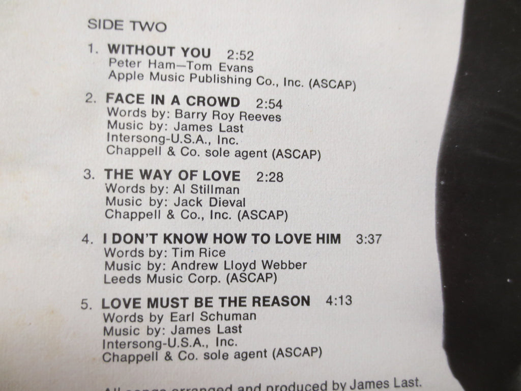 James Last – Love Must Be the Reason (1972) Vinyl LP