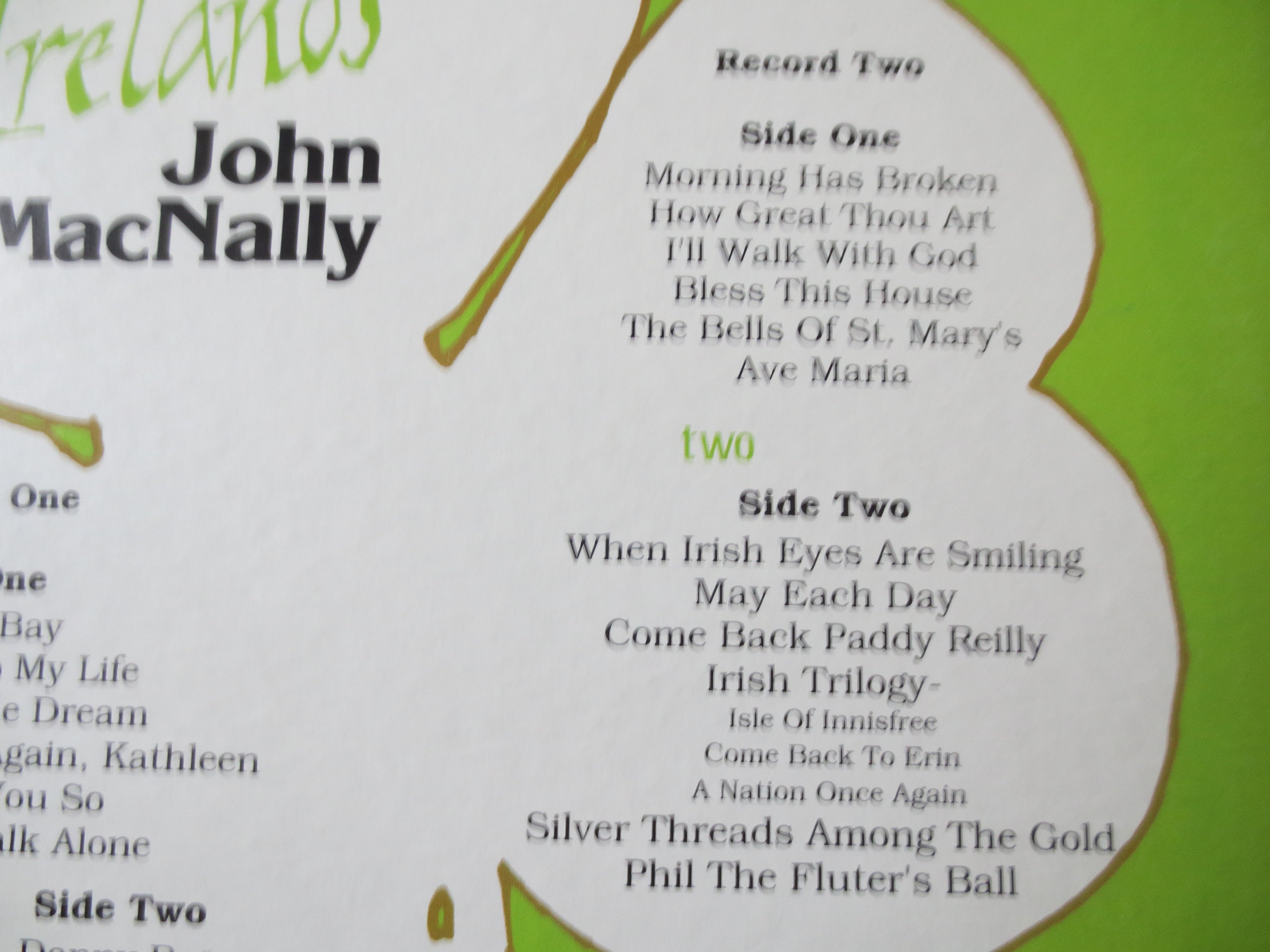 John MacNally – Ireland's John MacNally (1986) Vinyl 2xLP