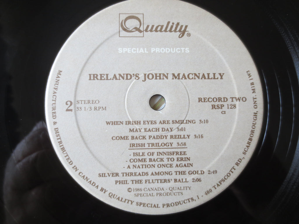 John MacNally – Ireland's John MacNally (1986) Vinyl 2xLP