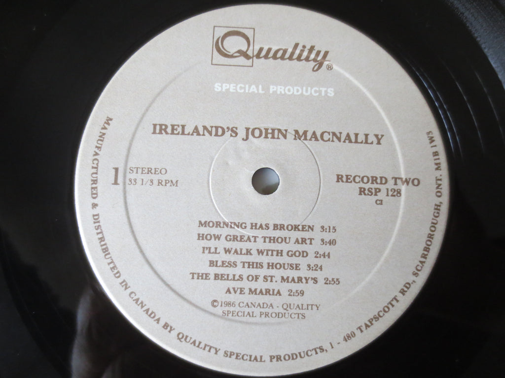 John MacNally – Ireland's John MacNally (1986) Vinyl 2xLP