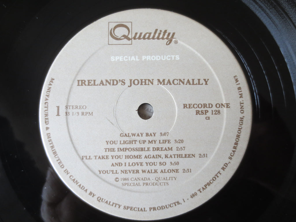 John MacNally – Ireland's John MacNally (1986) Vinyl 2xLP