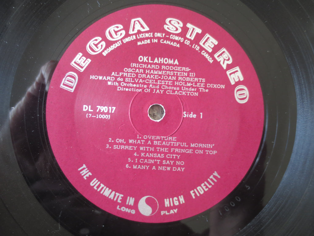 Oklahoma – Original Cast Soundtrack (1959) Vinyl LP
