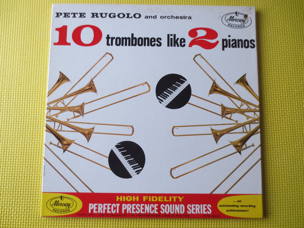 Pete Rugolo & His Orchestra – 10 Trombones Like 2 Pianos (1961) Vinyl LP