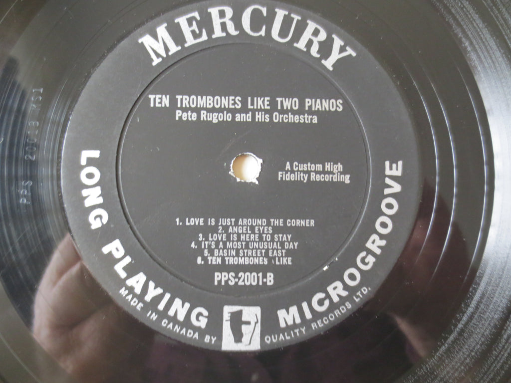 Pete Rugolo & His Orchestra – 10 Trombones Like 2 Pianos (1961) Vinyl LP